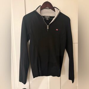 Polo by Ralph Lauren Black Zip Up Sweater